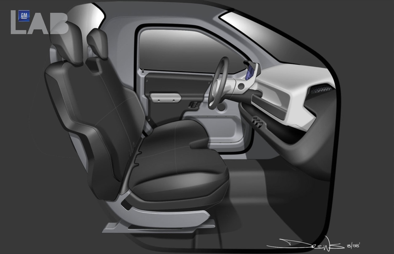 Illustration for article titled Bare Necessity Truck Concept Helps GM Forget Worries And Strife